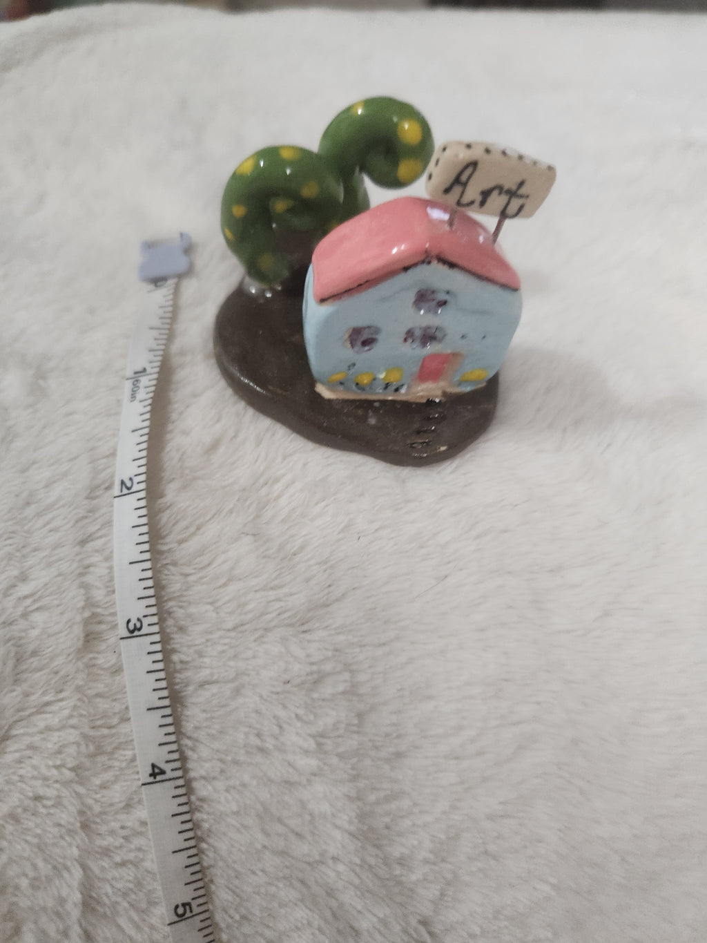 Mini house-art studio with trees