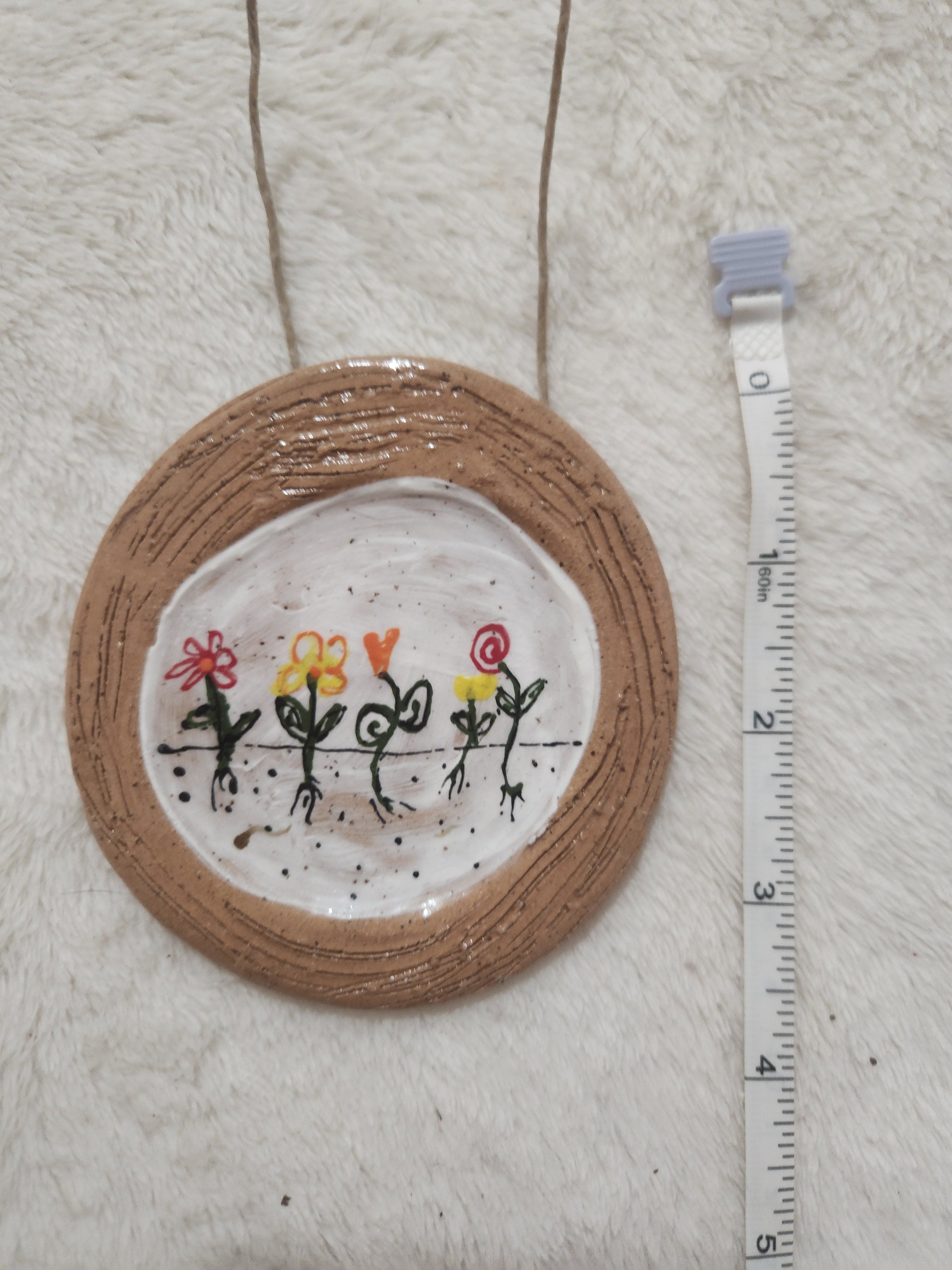 Mini frame with flowers