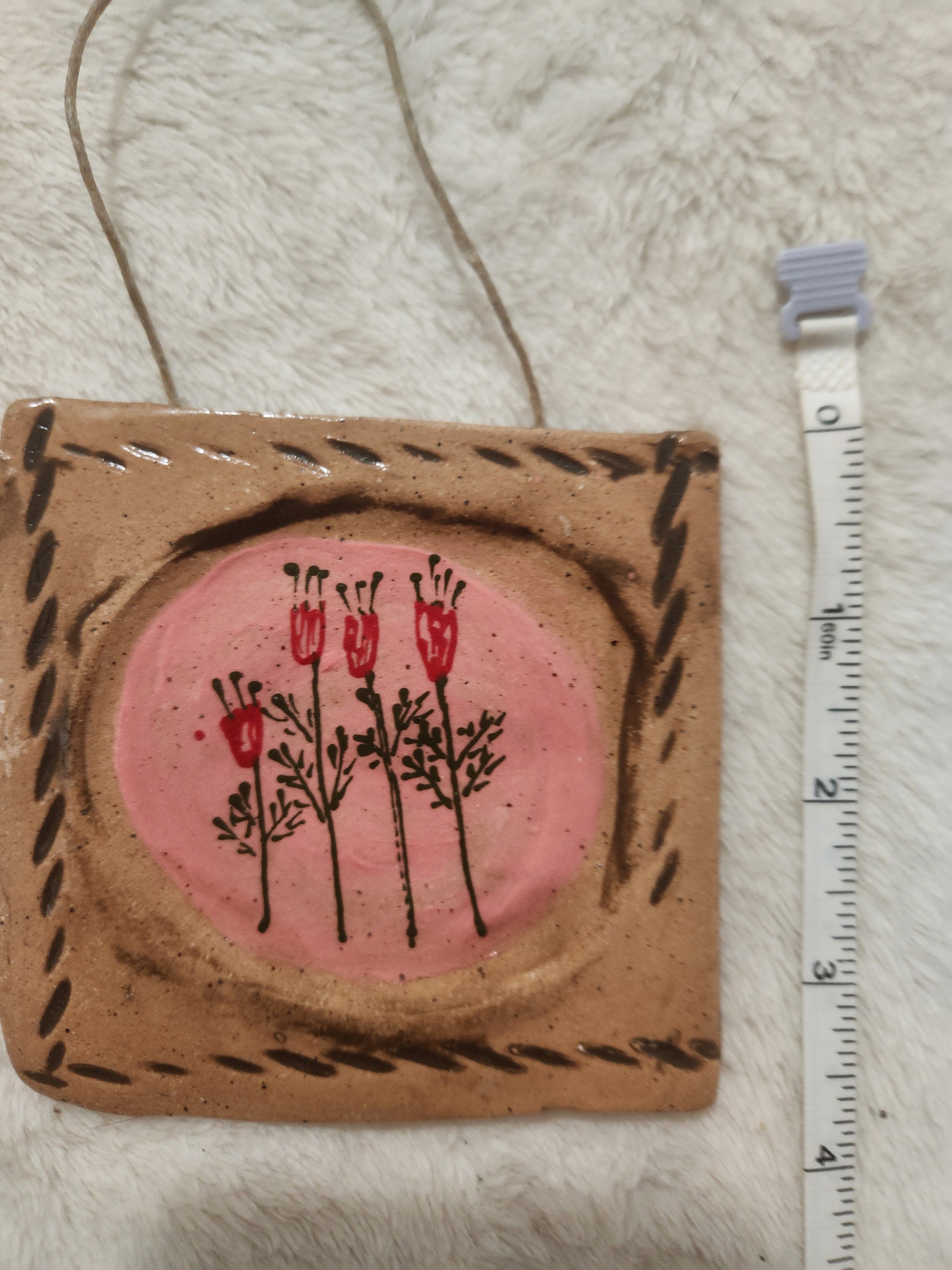 Mini frame with flowers