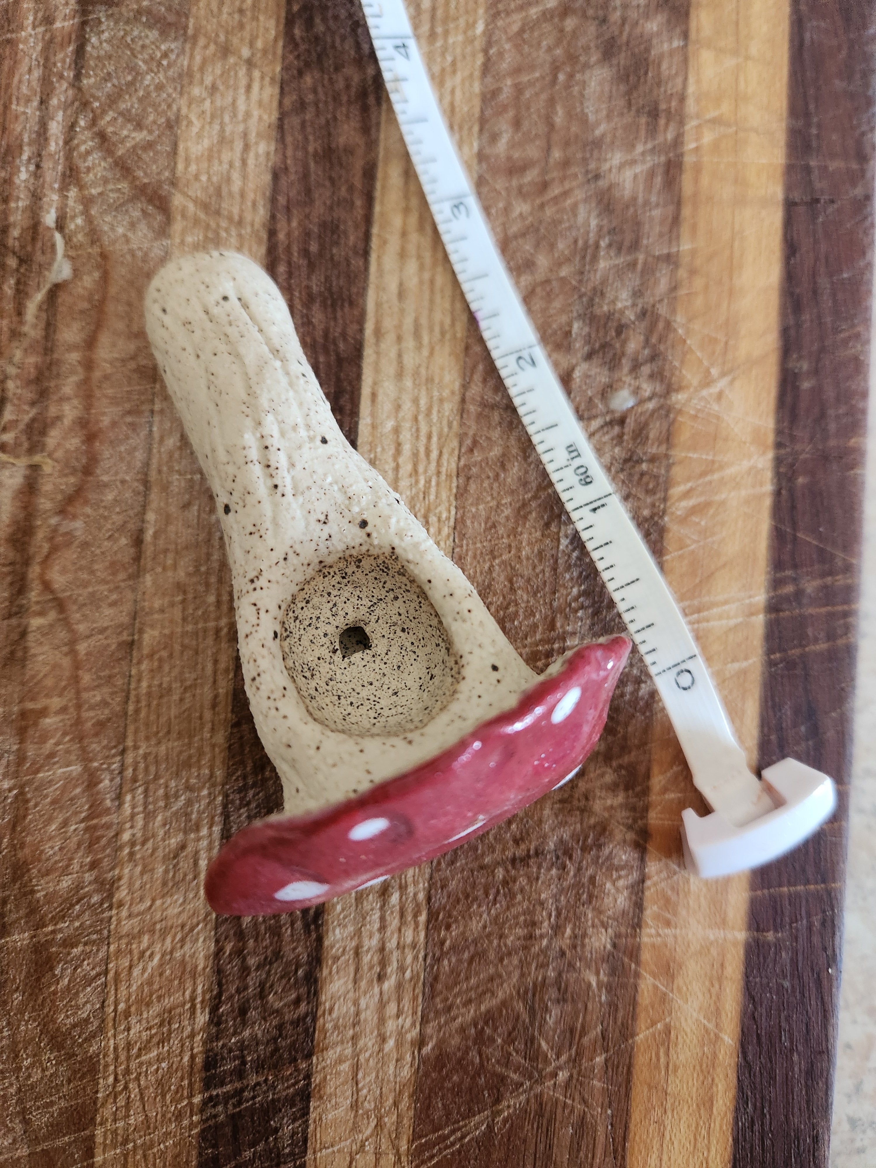 Pipe-Amanita mushroom pipe