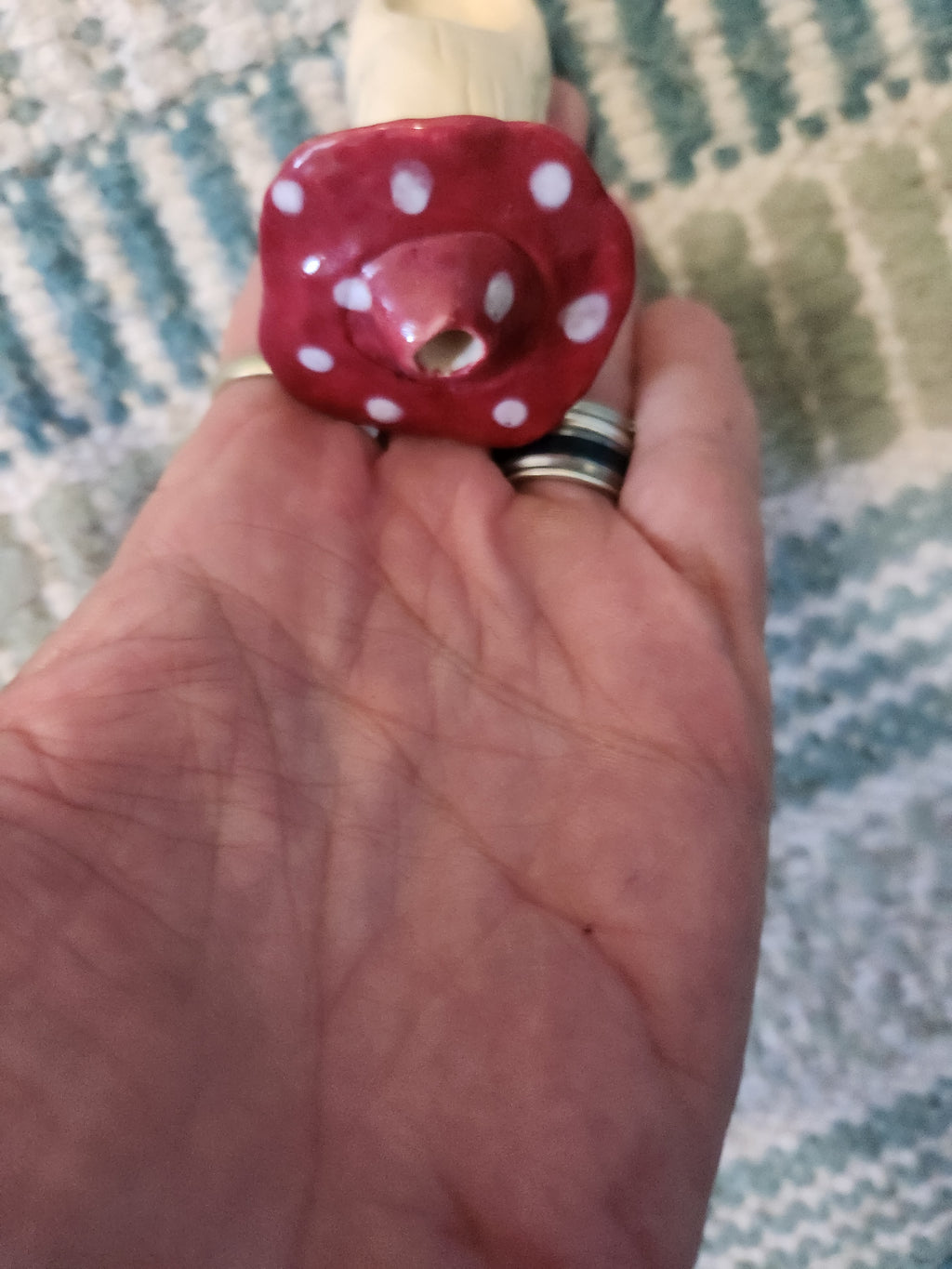 Pipe -Amanita mushroom pipe