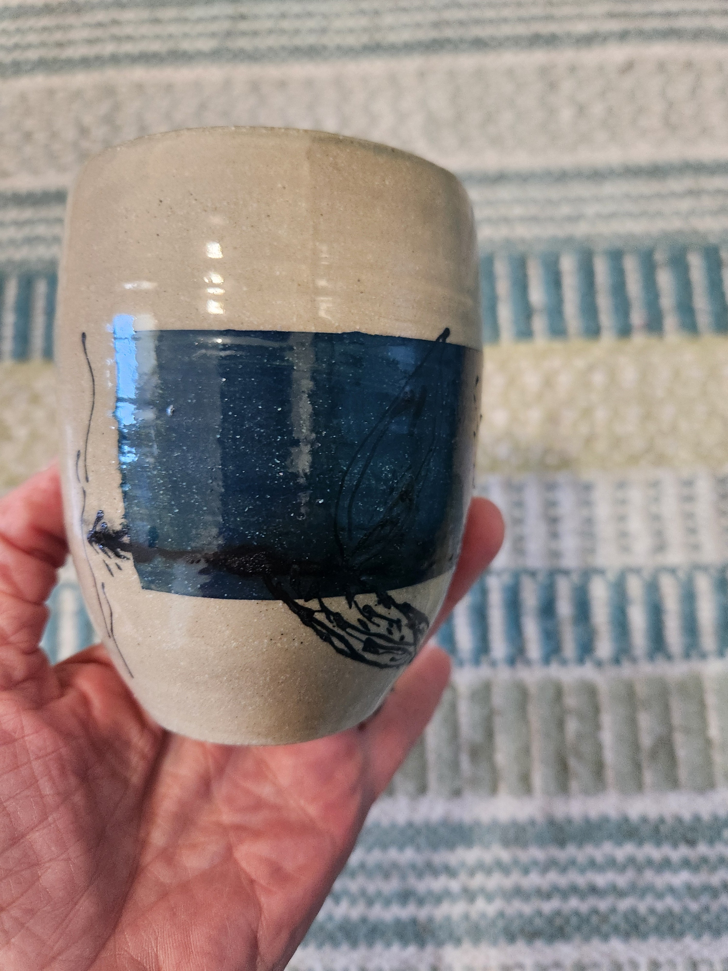 flower geo mug