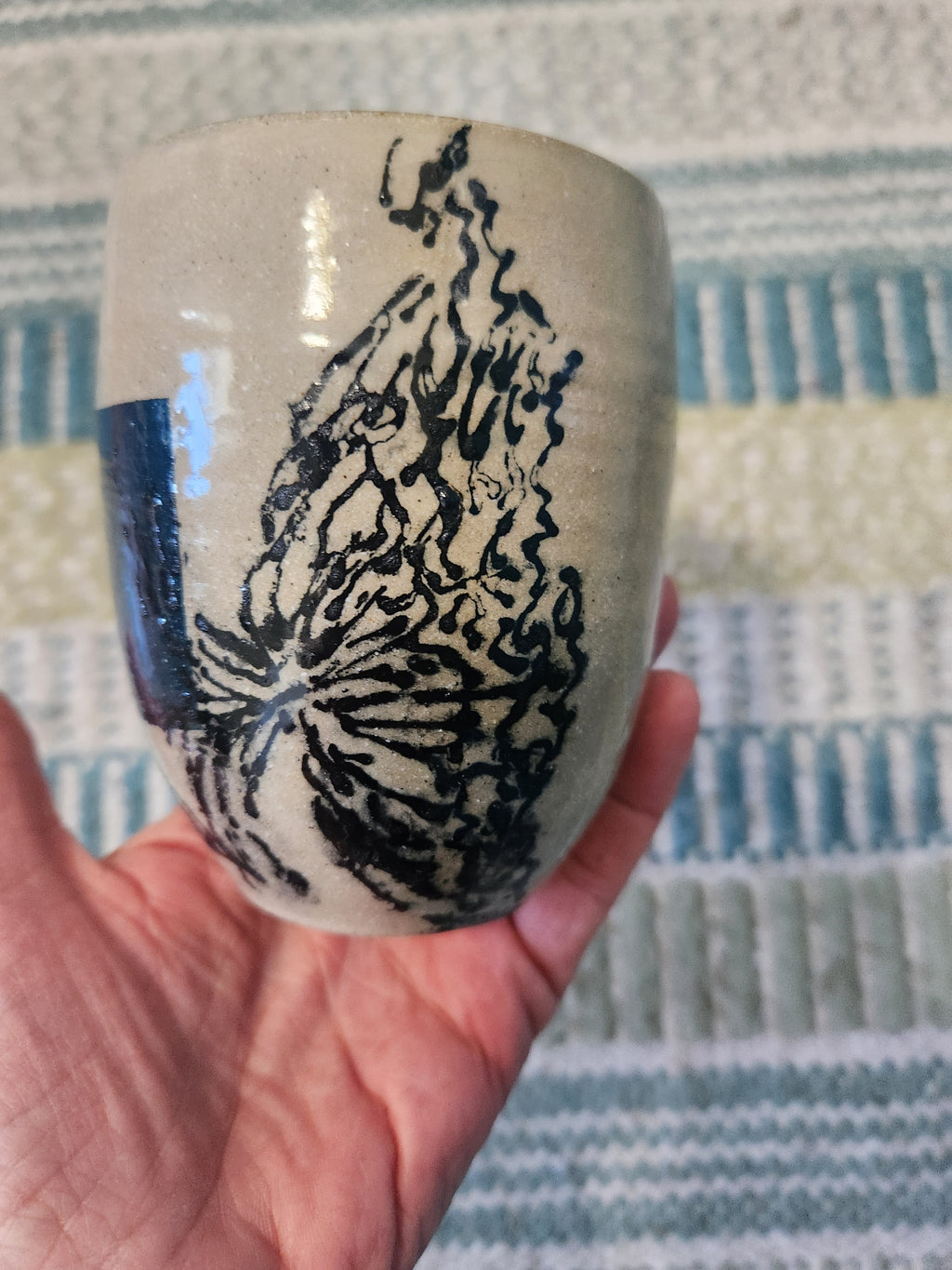 flower geo mug