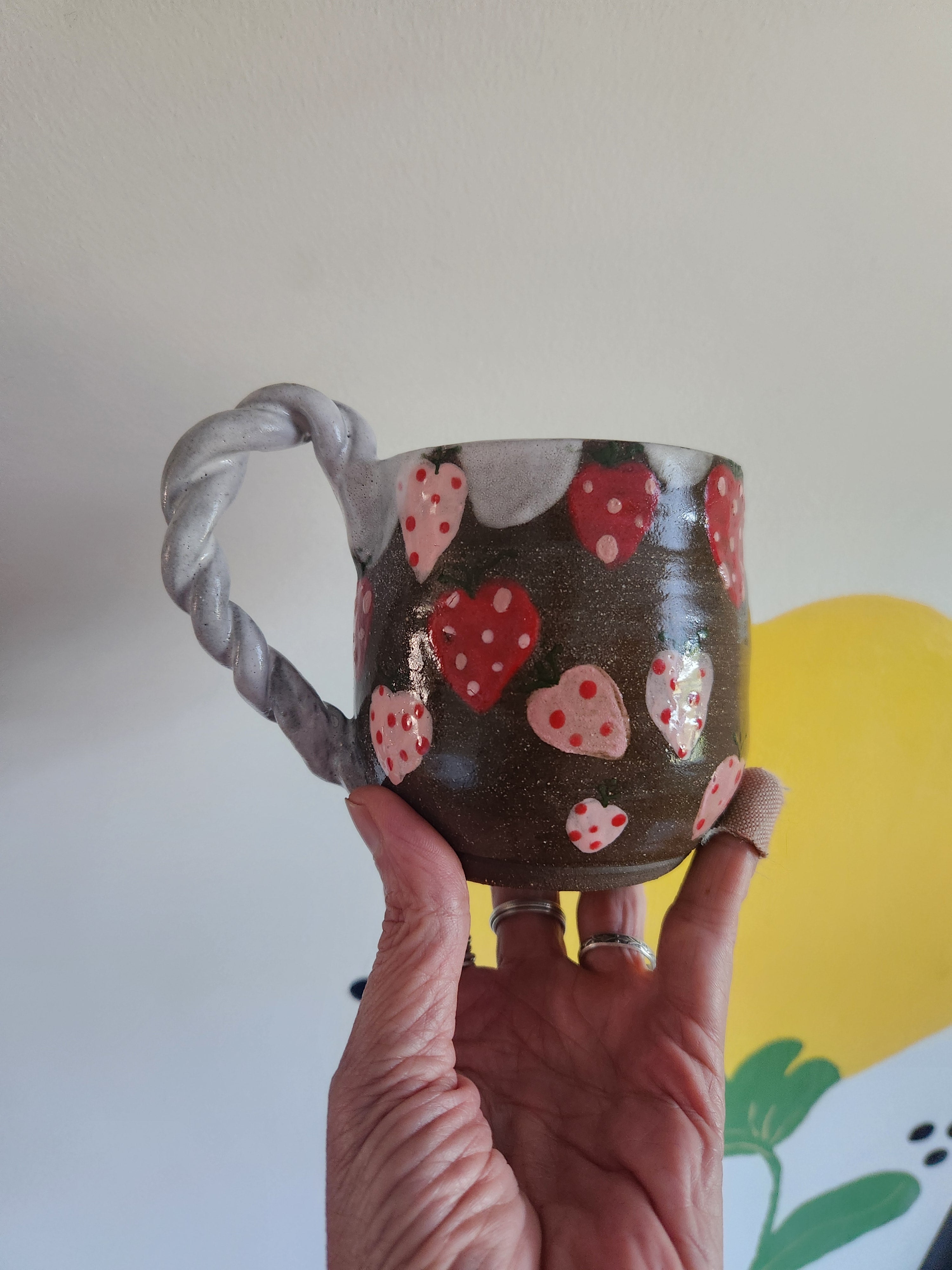 Strawberry mug