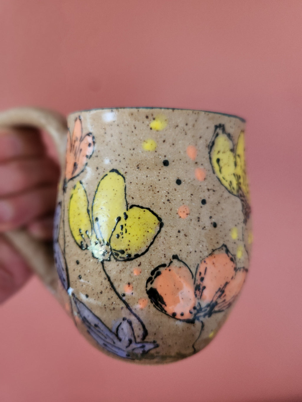 Flower mug